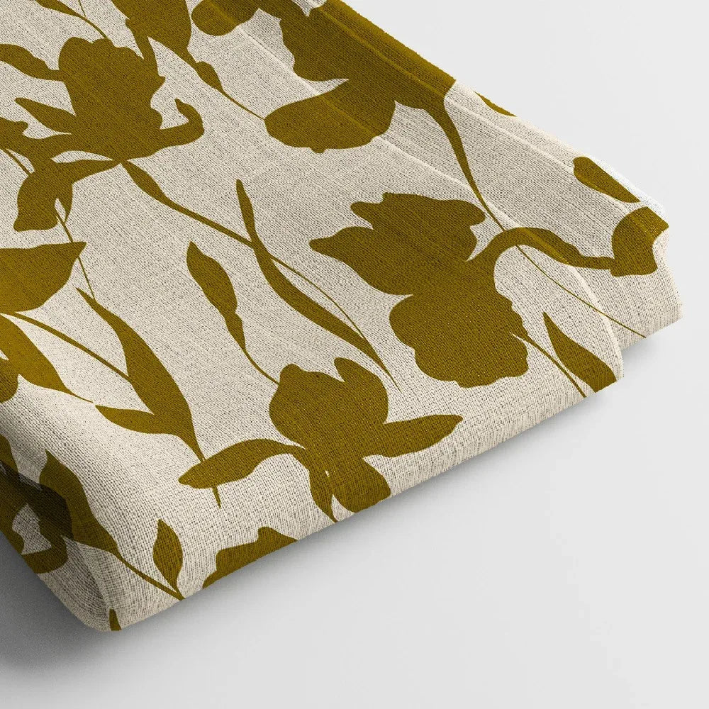 Linen Digital Print Fabric | 44 Inches, Unstitched - Arihant Creations