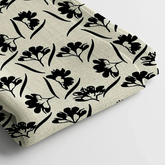 Poly Cotton Digital Printed Fabric, Soft & Lightweight, For Women's Clothing - Arihant Creations