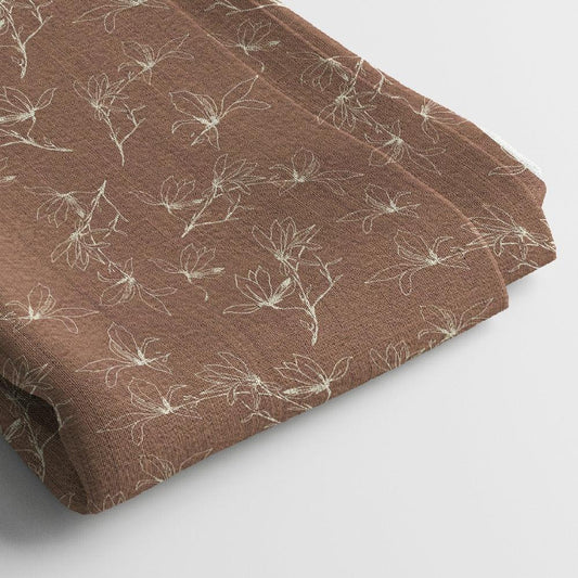 Linen Digital Print Fabric | 44 Inches, Unstitched - Arihant Creations