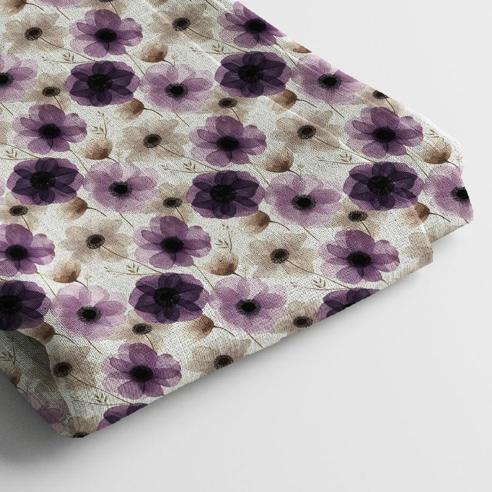 Linen Digital Print Fabric | 44 Inches, Unstitched - Arihant Creations