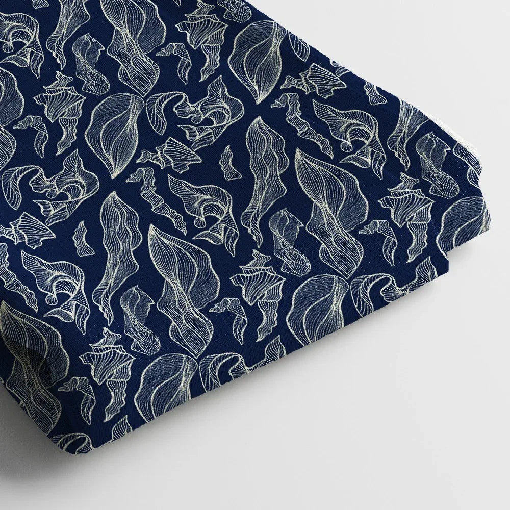 Poly Cotton Digital Printed Fabric | 44 Inches , Unstitched - Arihant Creations