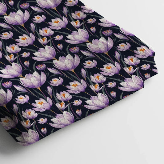 Poly Cotton Digital Printed Fabric | 44 Inches , Unstitched - Arihant Creations