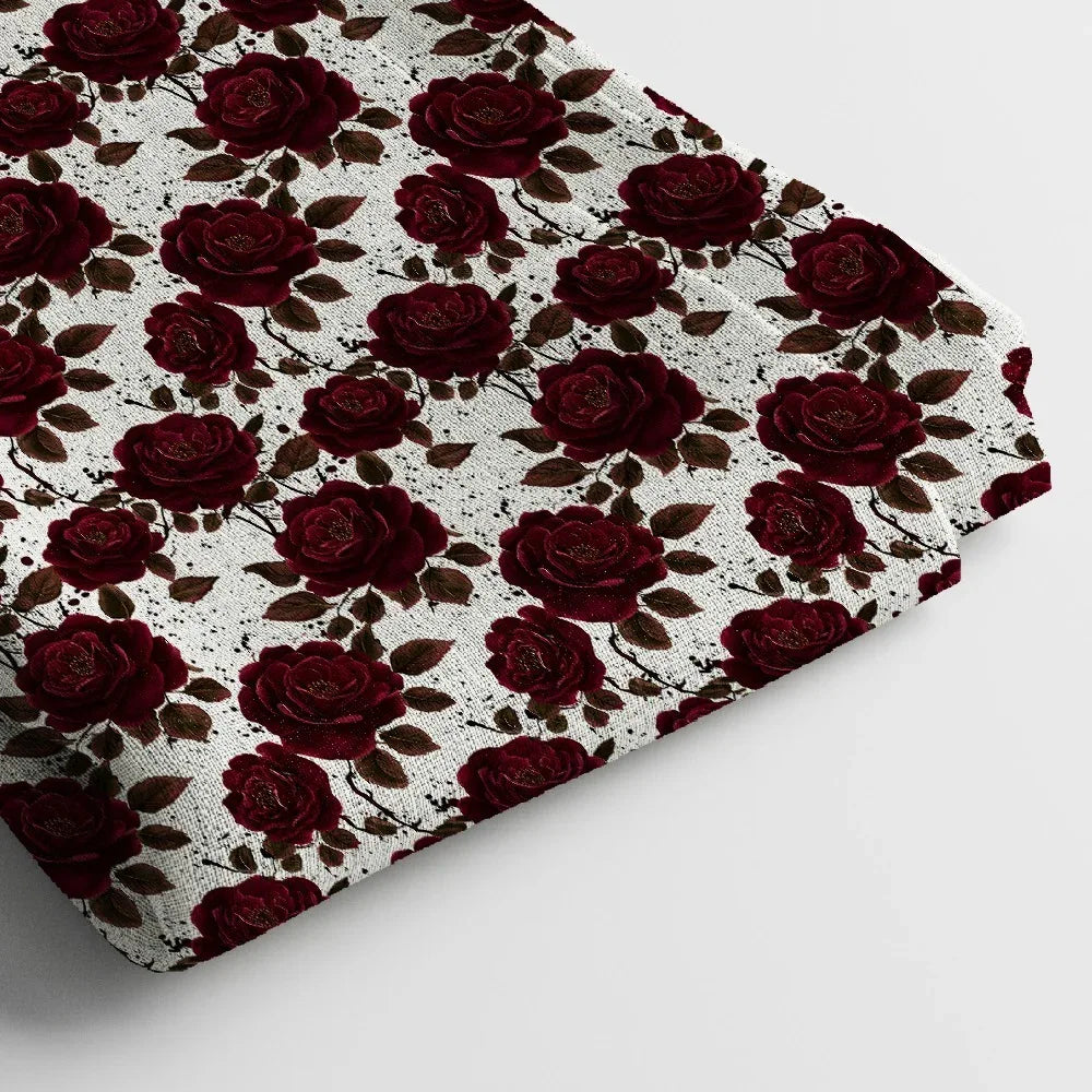 Poly Cotton Digital Printed Fabric | 44 Inches , Unstitched - Arihant Creations