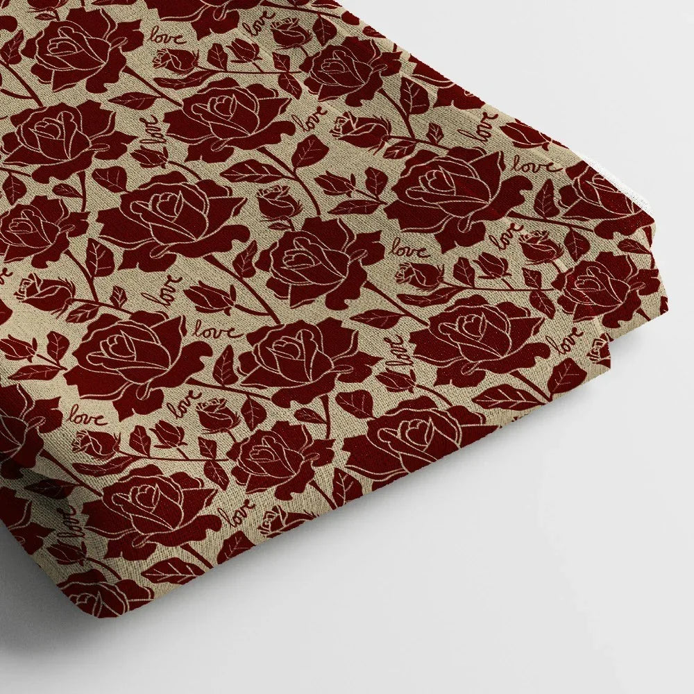 Rayon Digital Print Fabric | 44 Width, Unstitched, Poly Blend - Arihant Creations