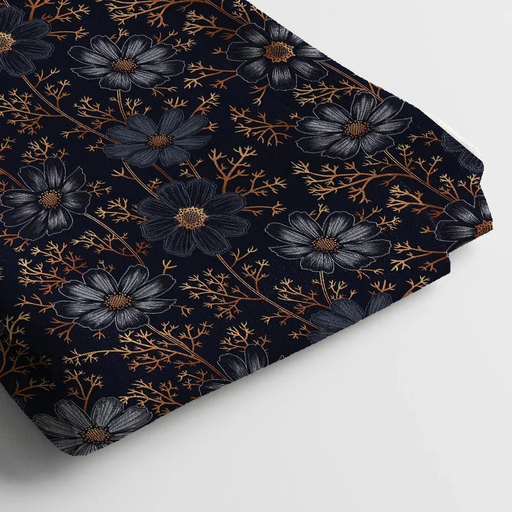 Rayon Digital Print Fabric | 44 Width, Unstitched, Poly Blend - Arihant Creations