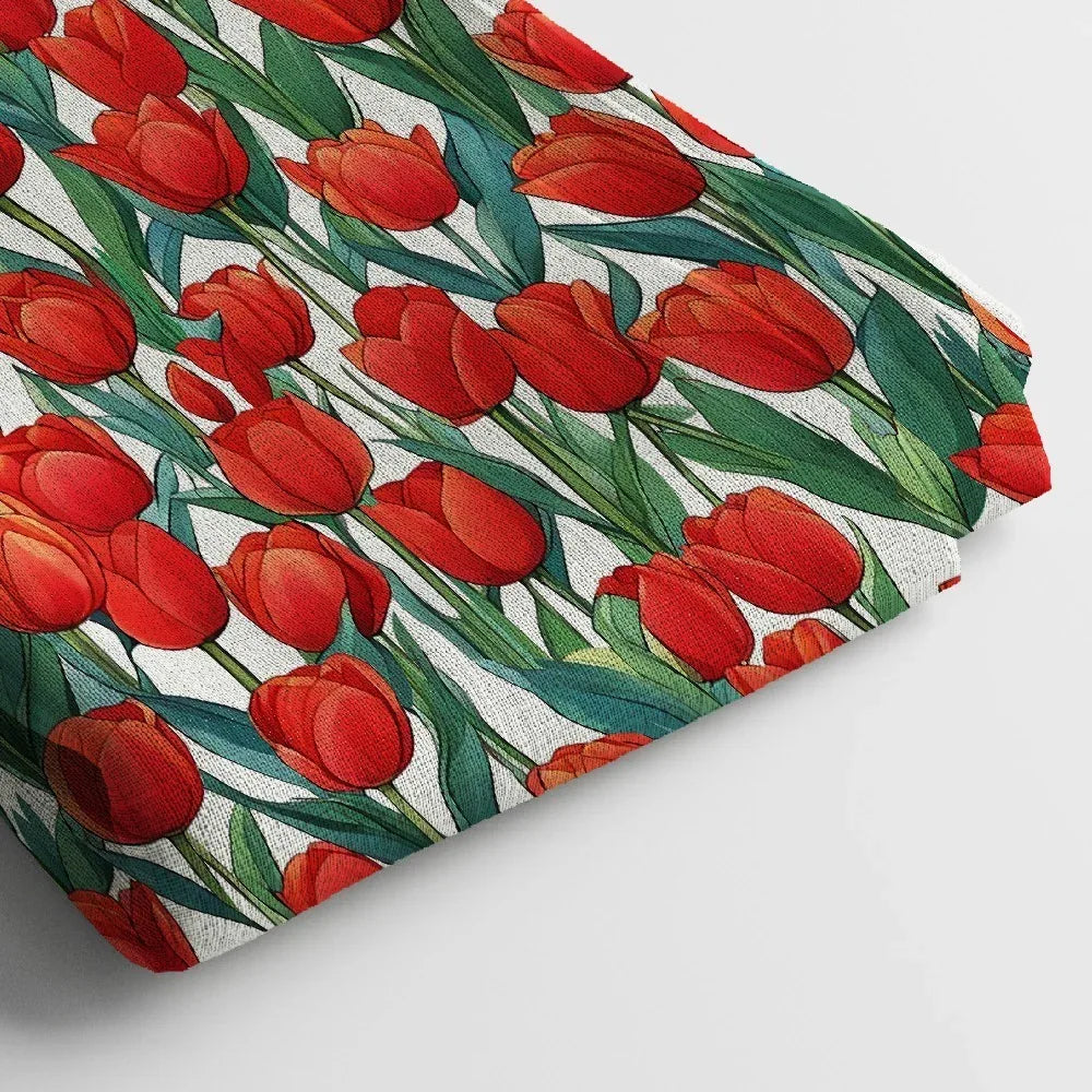 Linen Digital Print Fabric | 44 Inches, Unstitched - Arihant Creations