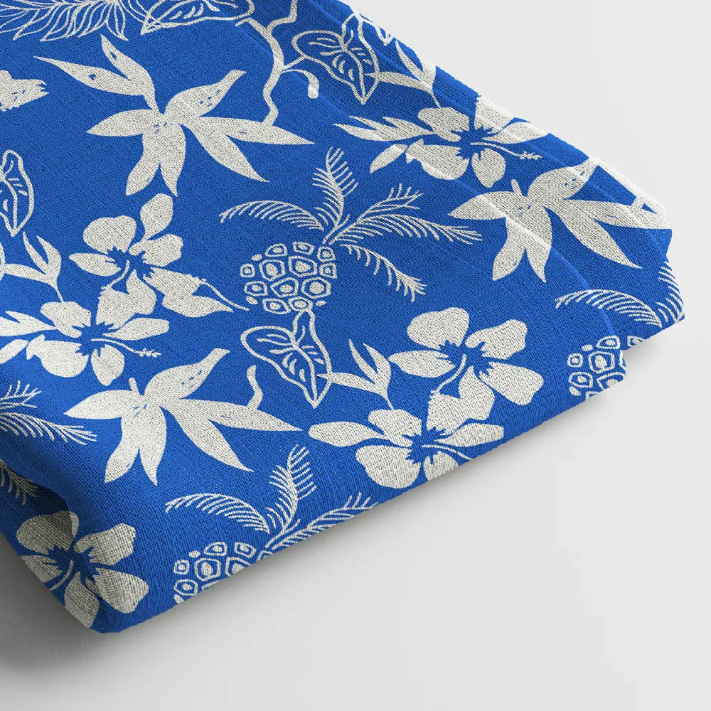 Muslin Digital Printed Fabric | Poly Blend, 44 Width, Unstitched, Soft, Lightweight - Arihant Creations