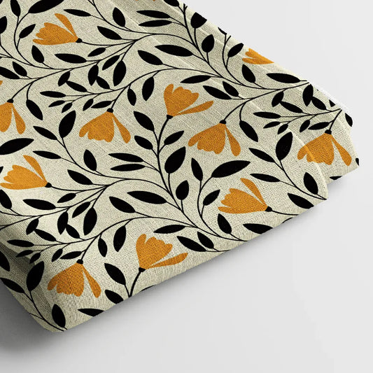 Poly Cotton Digital Printed Fabric, Soft & Lightweight, For Women's Clothing - Arihant Creations