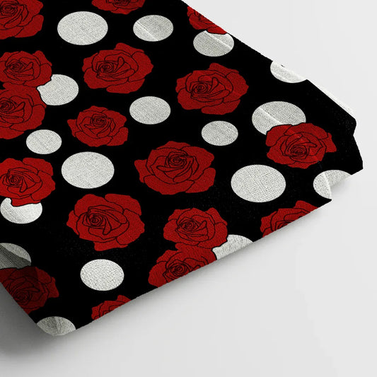 Poly Cotton Digital Printed Fabric, Soft & Lightweight, For Women's Clothing - Arihant Creations