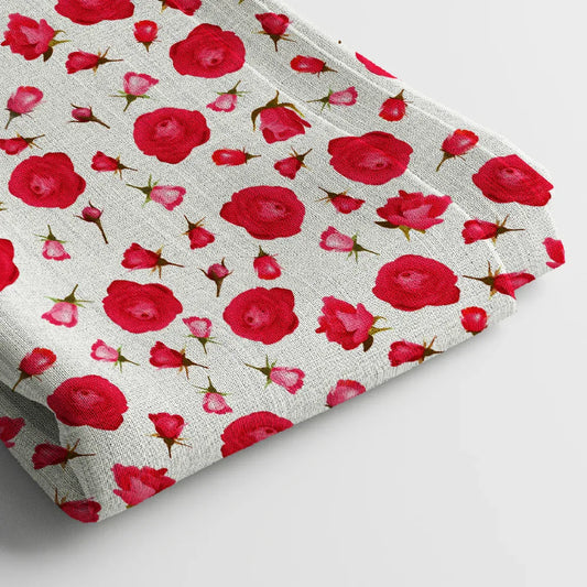 Georgette Digital Print Fabric | 44 Inches, Unstitched - Arihant Creations