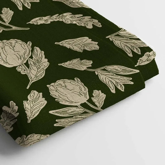 Poly Cotton Digital Printed Fabric | 44 Inches , Unstitched - Arihant Creations