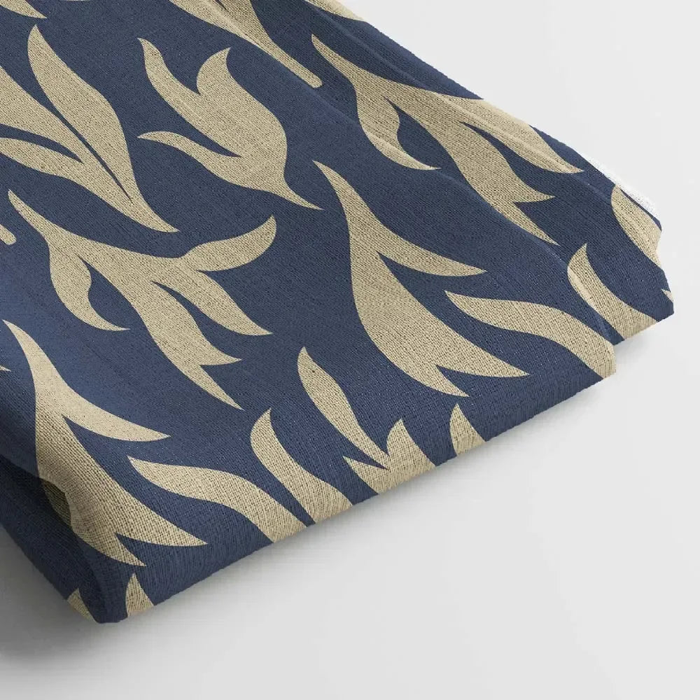 Muslin Digital Printed Fabric | Poly Blend, 44 Width, Unstitched - Arihant Creations