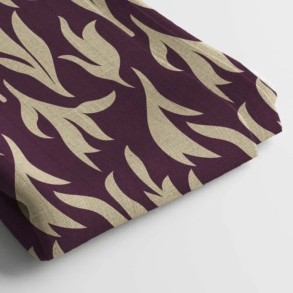 Muslin Digital Printed Fabric | Poly Blend, 44 Width, Unstitched - Arihant Creations