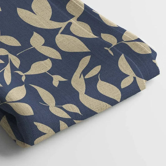 Linen Digital Print Fabric | 44 Inches, Unstitched - Arihant Creations