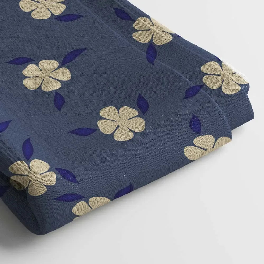 Georgette Digital Print Fabric | 44 Inches, Unstitched - Arihant Creations