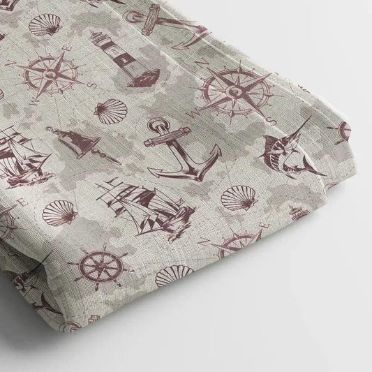 Muslin Digital Printed Fabric | Poly Blend, 44 Width, Unstitched, Soft, Lightweight - Arihant Creations