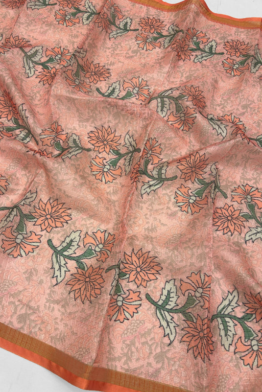 Cotton Embroidered Unstitched Dress Material