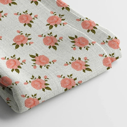 Georgette Digital Print Fabric | 44 Inches, Unstitched - Arihant Creations