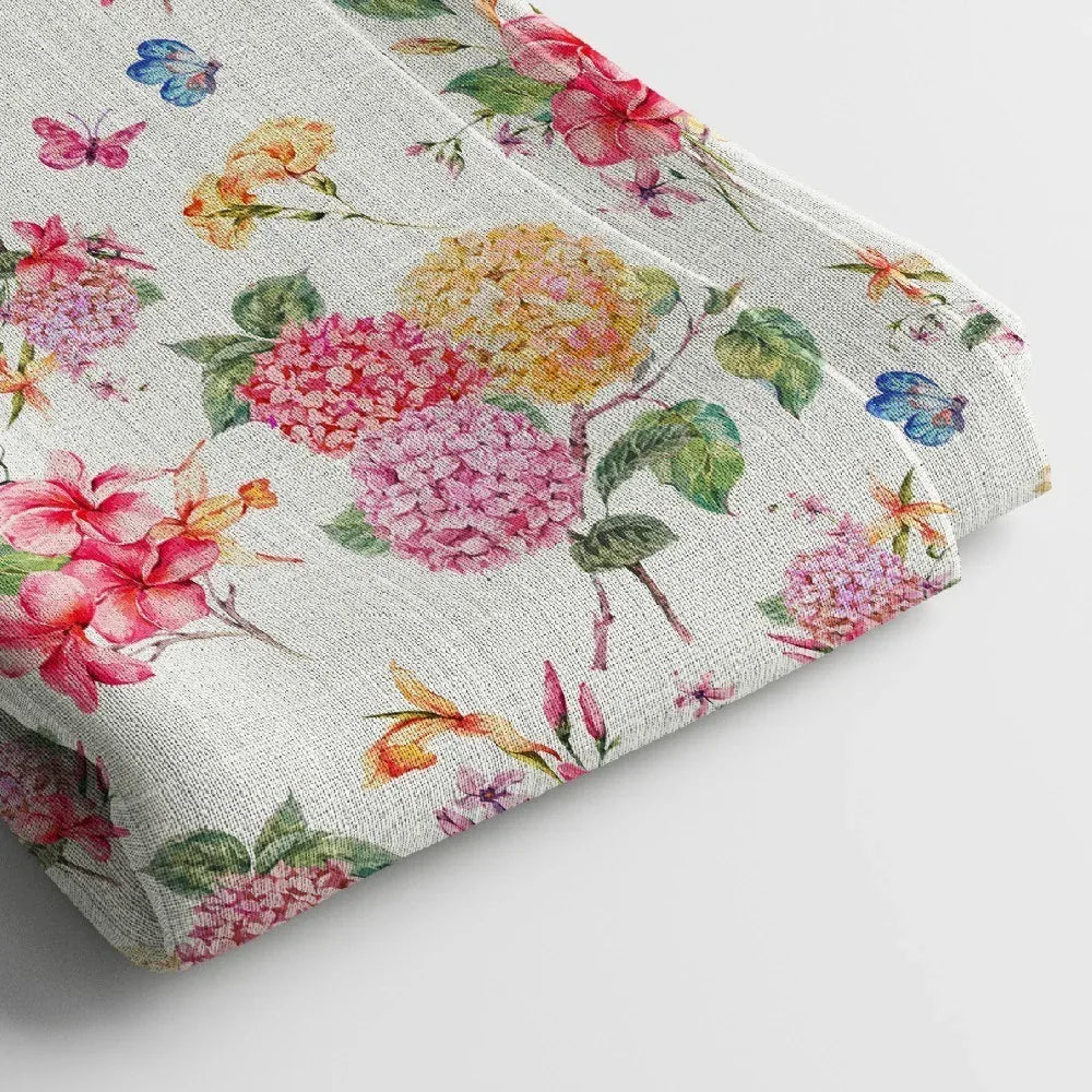 Georgette Digital Print Fabric | 44 Inches, Unstitched - Arihant Creations