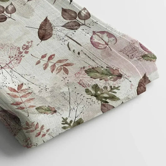 Muslin Digital Printed Fabric | Poly Blend, 44 Width, Unstitched, Soft, Lightweight - Arihant Creations