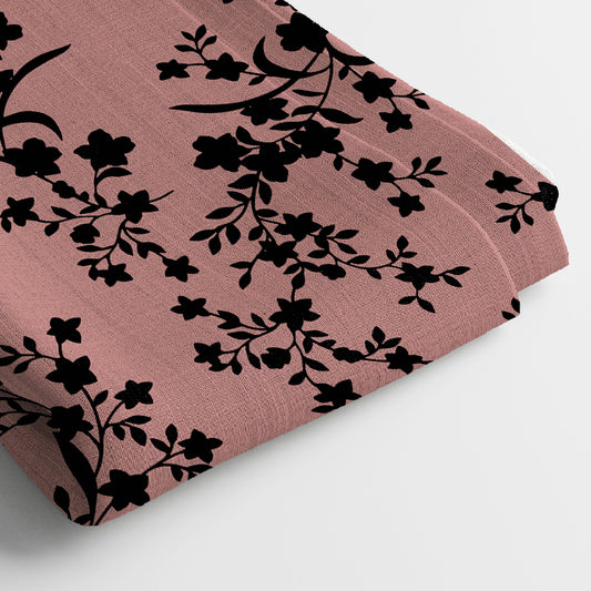 Kota Doria Digital Print Fabric | 5 Meter, 44" Width, Unstitched