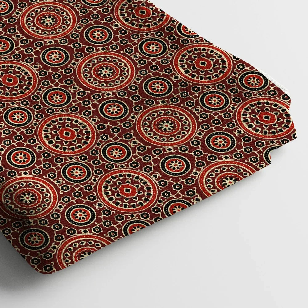 Modal Satin Digital Print Fabric | 44 Inches, Unstitched - Arihant Creations