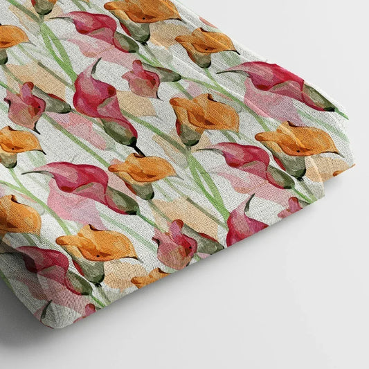 Linen Digital Print Fabric | 44 Inches, Unstitched - Arihant Creations