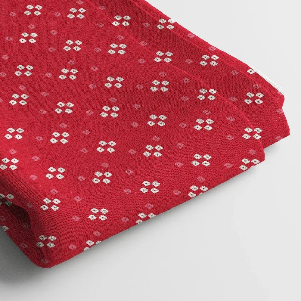 Linen Digital Print Fabric | 44 Inches, Unstitched - Arihant Creations