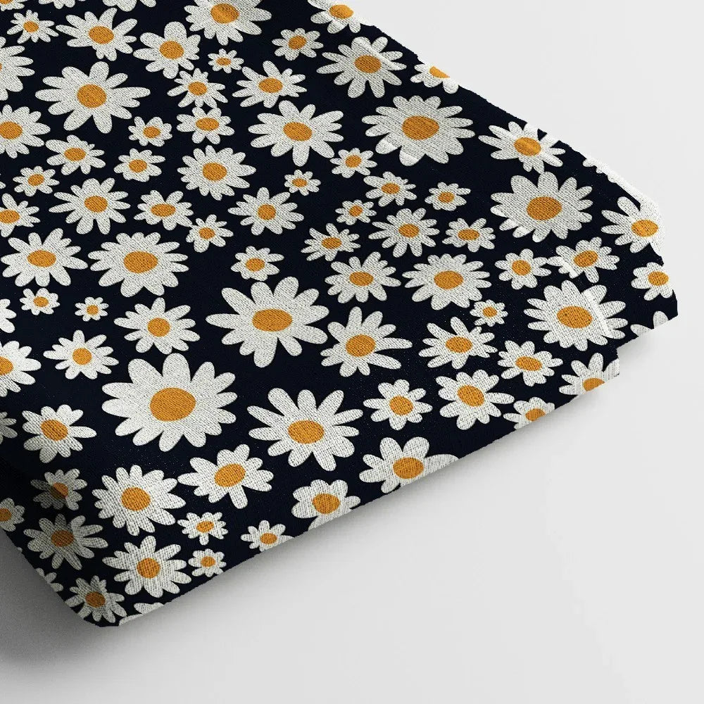 Poly Cotton Digital Printed Fabric, Soft & Lightweight, For Women's Clothing - Arihant Creations